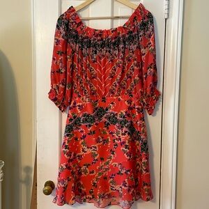 Saloni Silk Grace Dress, Size 6